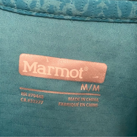 Marmot kids technical fabric hooded tshirt - Picture 2 of 3